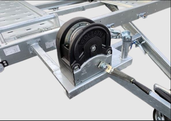 Remorques porte-voiture basculantes PTAC de 2700 kg 4,00 x 1,90 m Poids à vide de 510 kg