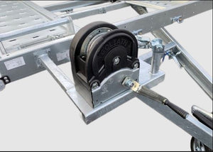Remorques porte-voiture basculantes PTAC de 2700 kg 4,00 x 1,90 m Poids à vide de 510 kg