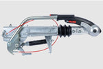 Charger l&#39;image dans la galerie, Dispositif de dépassement AL-KO 251S avec attelage AKS3004 pour remorque de 2700kg avec timon en V
