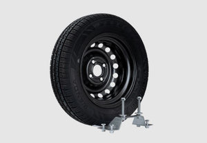 Roue de secours pour remorque avec support PNEU WANDA 155/70 R13 79N JANTE REMORQUE TOP 4Jx13"H2 4x100 ET:30