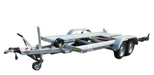 Remorques porte-voiture basculantes PTAC de 2700 kg 4,00 x 1,90 m Poids à vide de 510 kg