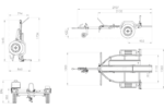 Charger l&#39;image dans la galerie, Remorque pour moto Unitrailer Rider 1
